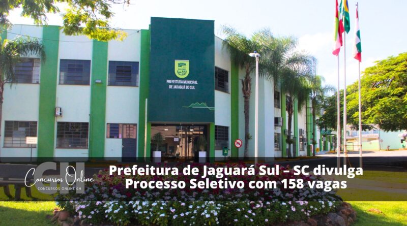 Processo Seletivo Jaguará do Sul