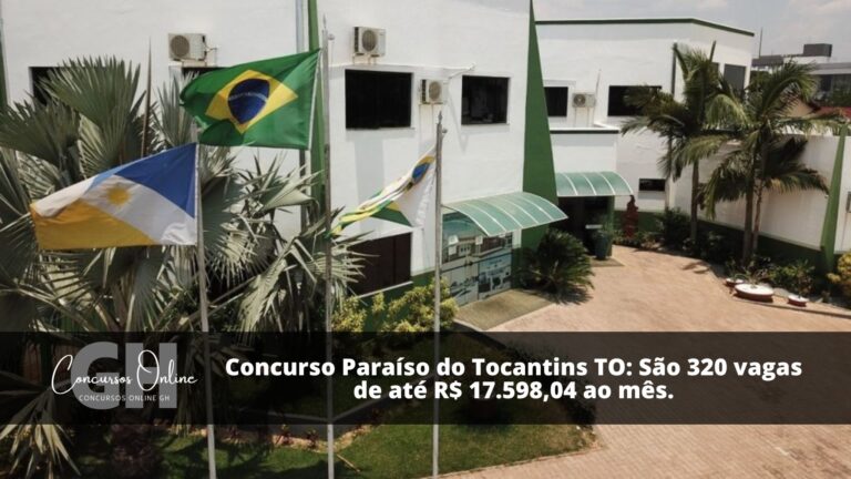 Concurso Paraíso do Tocantins TO