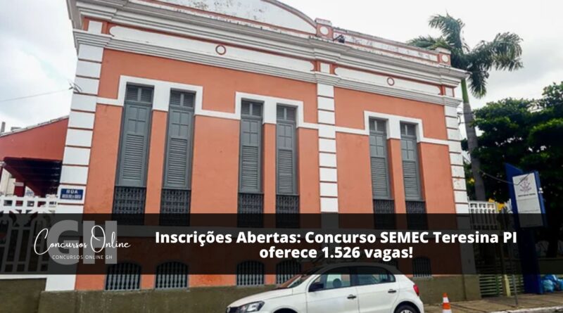 Concurso SEMEC Teresina PI