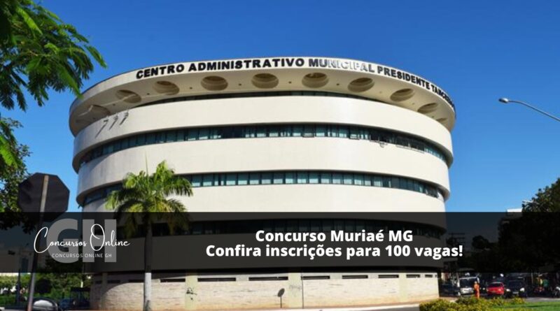 Concurso Muriaé MG