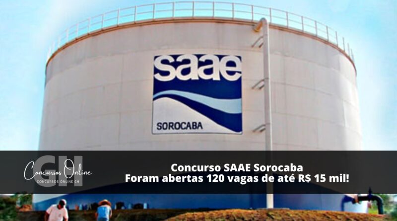 Concurso SAAE Sorocaba